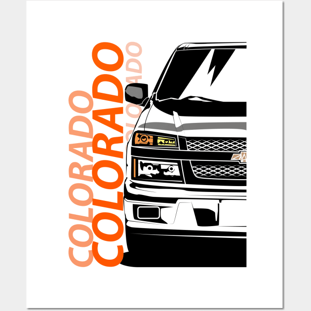 Chevy Colorado 2LT Wall Art by gaplexio